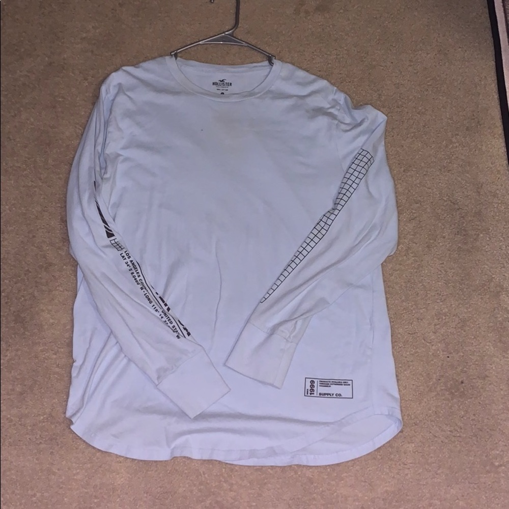 Long light blue sleeve